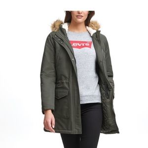 Levi’s green jacket